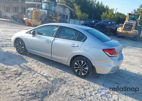 2015 Honda Civic Ex z USA, uszkodzony, nr VIN 2HGFB2F80FH553511